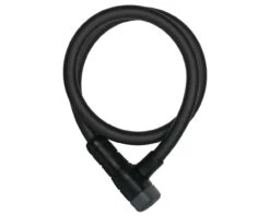 Abus Spiralkabelschloss RACER 6415K/85/15, Sicherheitslevel 5 | Black