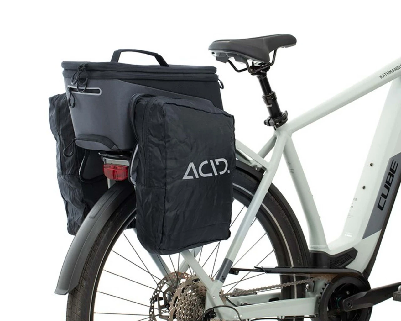 Cube ACID Panniers Trunk 8+7 RILink - Gepäckträgertasche | Black 6 Cube ACID Panniers Trunk 8+7 RILink - Gepäckträgertasche | Black – Bild 4
