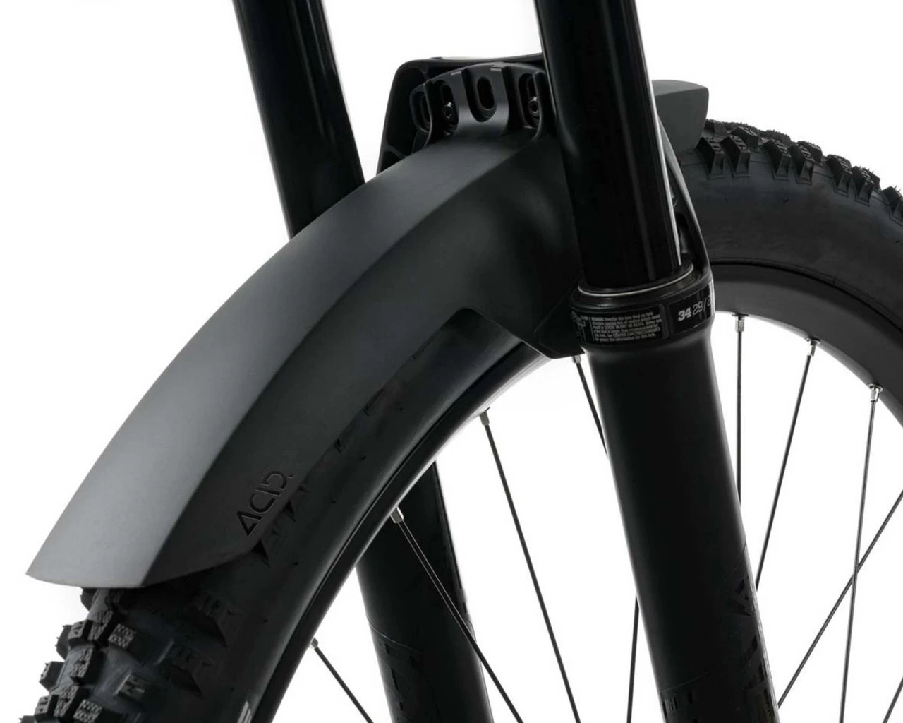 Cube ACID Schutzblech Mud Shield Vorn Kurz | Black 4 Cube ACID Schutzblech Mud Shield Vorn Kurz | Black – Bild 2