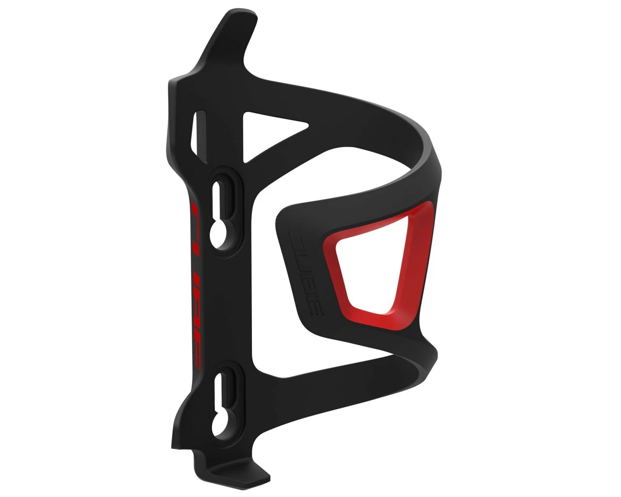 Cube Flaschenhalter HPP Left-Hand Sidecage | Black N Red