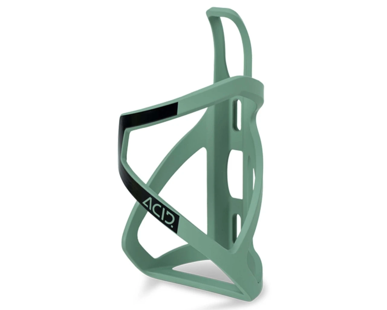 Cube Flaschenhalter HPP Left-Hand Sidecage | Matt Green´n´glossy Black 3 Cube Flaschenhalter HPP Left-Hand Sidecage | Matt Green´n´glossy Black