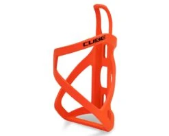 Cube Flaschenhalter HPP Left-Hand Sidecage | Matt Orange Glossy Black