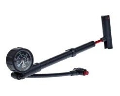 Cube RFR Dämpferpumpe | Black N Glossy Black N Red