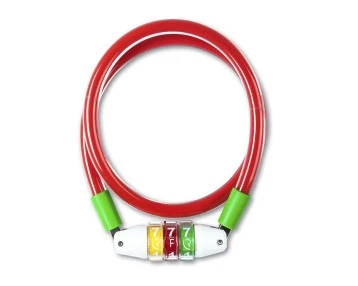 Cube RFR Zahlenkabelschloss Junior | Red N Green 3 Cube RFR Zahlenkabelschloss Junior | Red N Green