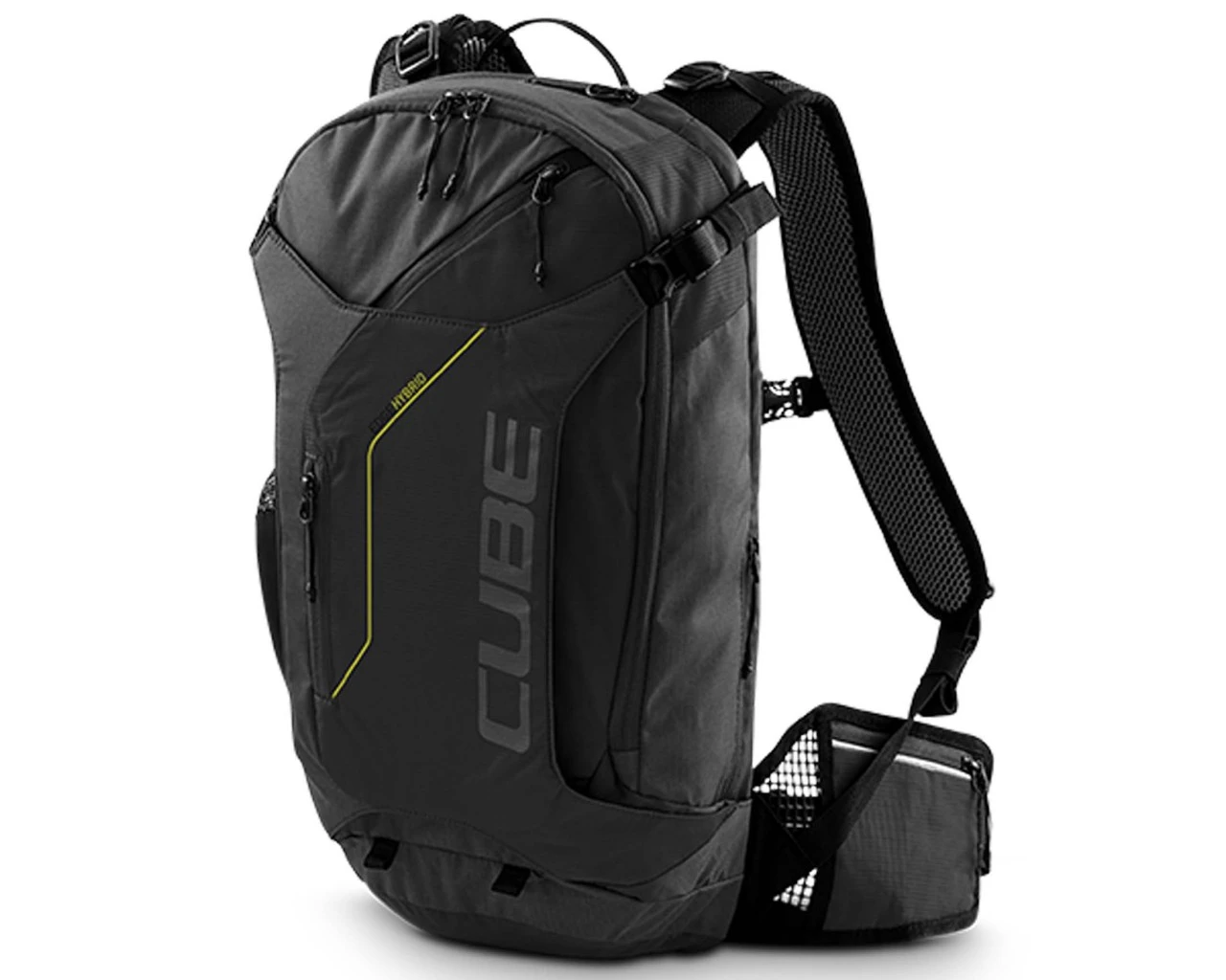 Cube Rucksack EDGE HYBRID 20 Liter | Black N Lime 3 Cube Rucksack EDGE HYBRID 20 Liter | Black N Lime