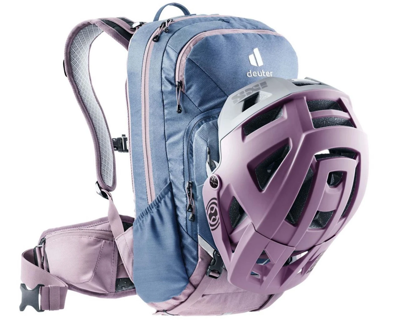 Deuter Attack 14 SL Damen Bike Protektoren-Rucksack | Marine-grape – Bild 5