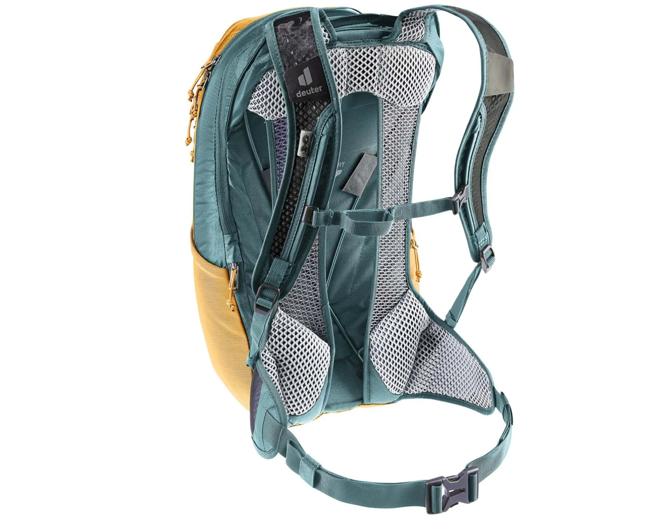 Deuter Race Air 14 + 3 Liter - Fahrrad Rucksack | Cinnamon-deepsea – Bild 4