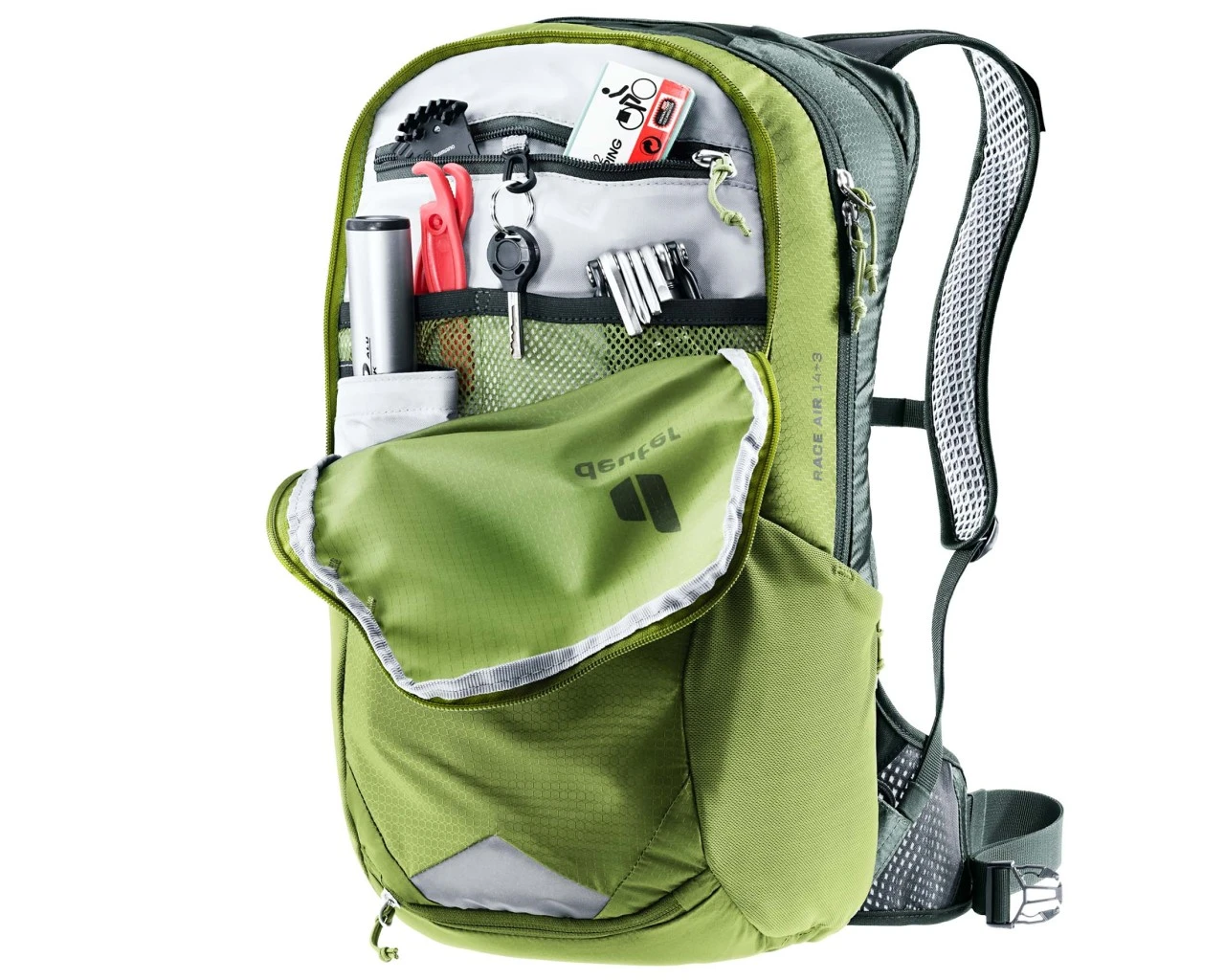 Deuter Race Air 14 + 3 Liter - Fahrrad Rucksack | Meadow-ivy 9 Deuter Race Air 14 + 3 Liter - Fahrrad Rucksack | Meadow-ivy – Bild 7