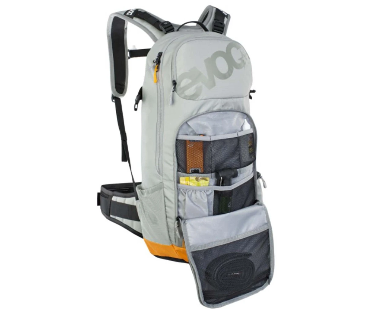 Evoc FR Enduro E-Ride 16 Liter Protektorrucksack | Stone-bright Orange – Bild 4