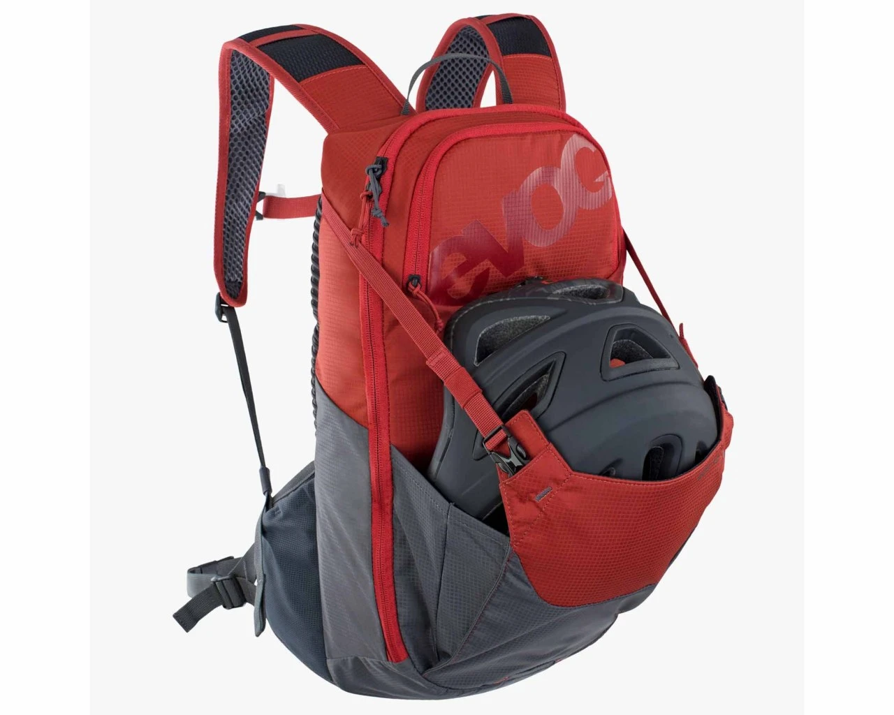 Evoc Ride 12 Liter Fahrrad Rucksack | Chili Red-carbon Grey 7 Evoc Ride 12 Liter Fahrrad Rucksack | Chili Red-carbon Grey – Bild 5