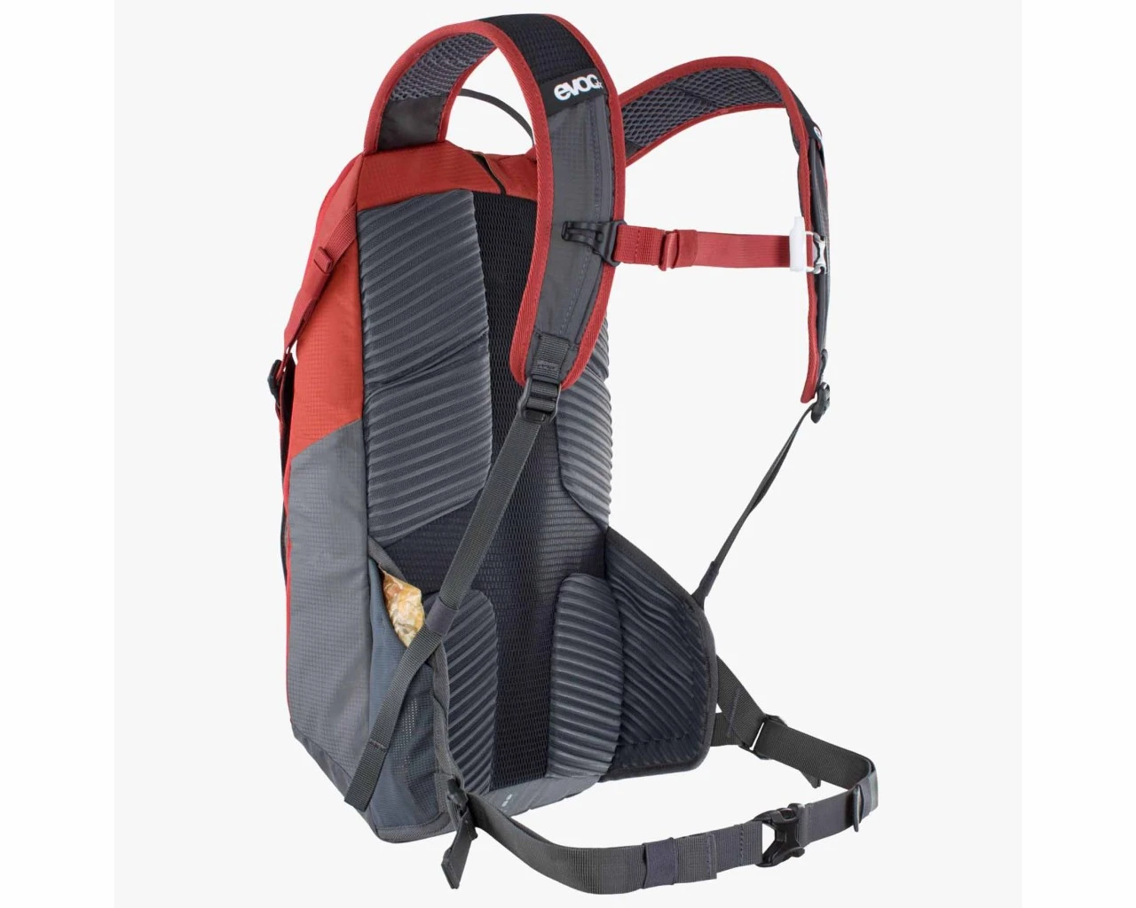 Evoc Ride 12 Liter Fahrrad Rucksack | Chili Red-carbon Grey 8 Evoc Ride 12 Liter Fahrrad Rucksack | Chili Red-carbon Grey – Bild 6