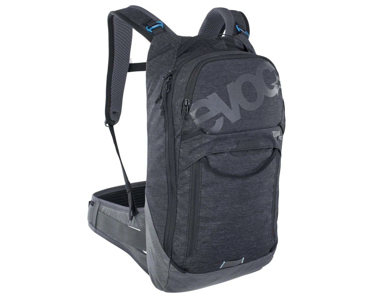 Evoc Trail Pro 10 Liter Protektorrucksack | Black-carbon Grey