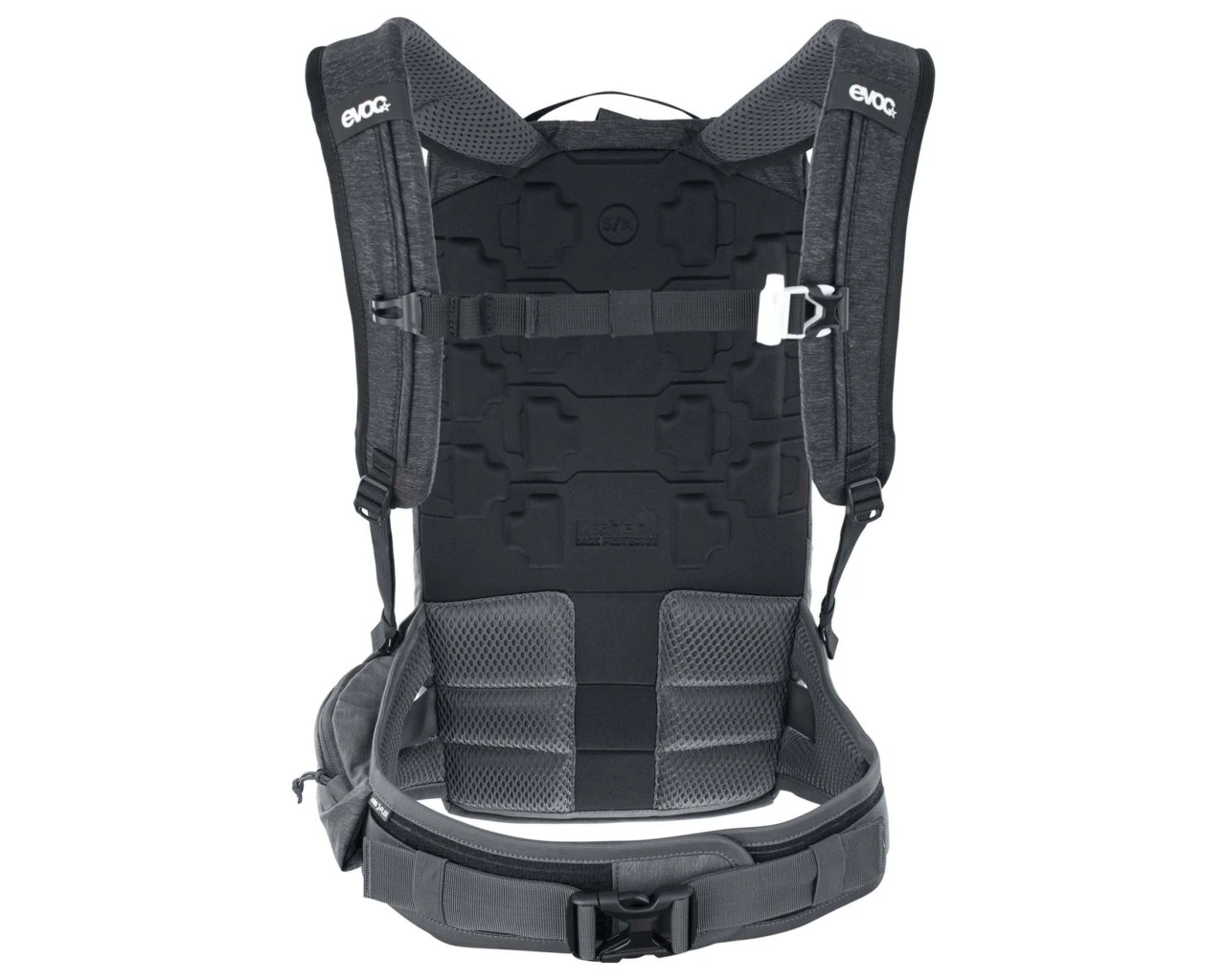 Evoc Trail Pro 10 Liter Protektorrucksack | Black-carbon Grey – Bild 3