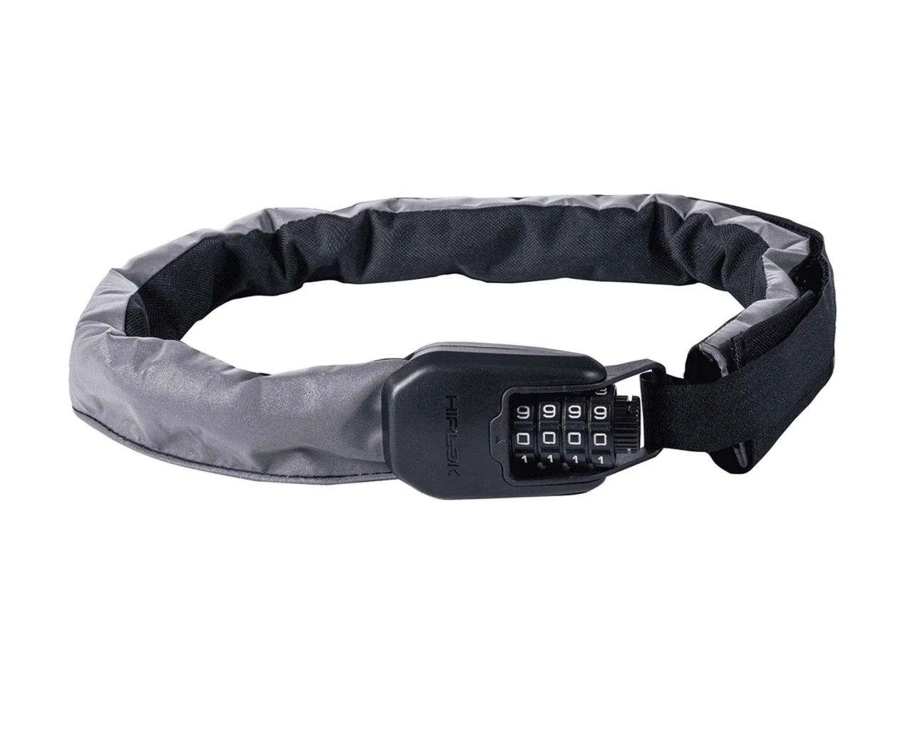 Hiplok Spin High Visibility - Tragbares 6mm Kettenschloss Mit 4-stelligem Zahlencode | Superbright