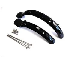 Kokua 20 Zoll SKS-Schutzblechset | Schwarz