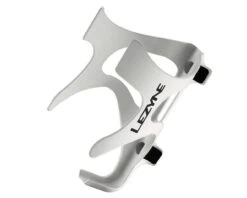 Lezyne Alloy Cage CNC Wasserflaschenhalter Alu Mit Aufnahme Für Road Drive Pumpen | Weiß