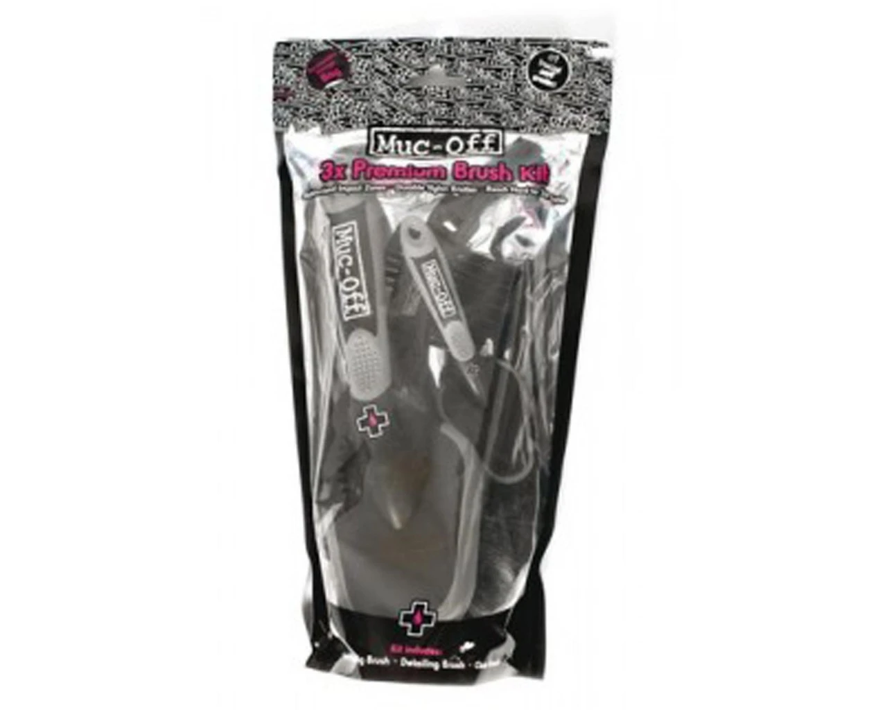 Muc-Off Premium Brush Kit Fahrrad-Reinigungsbürsten Set | 3er Set