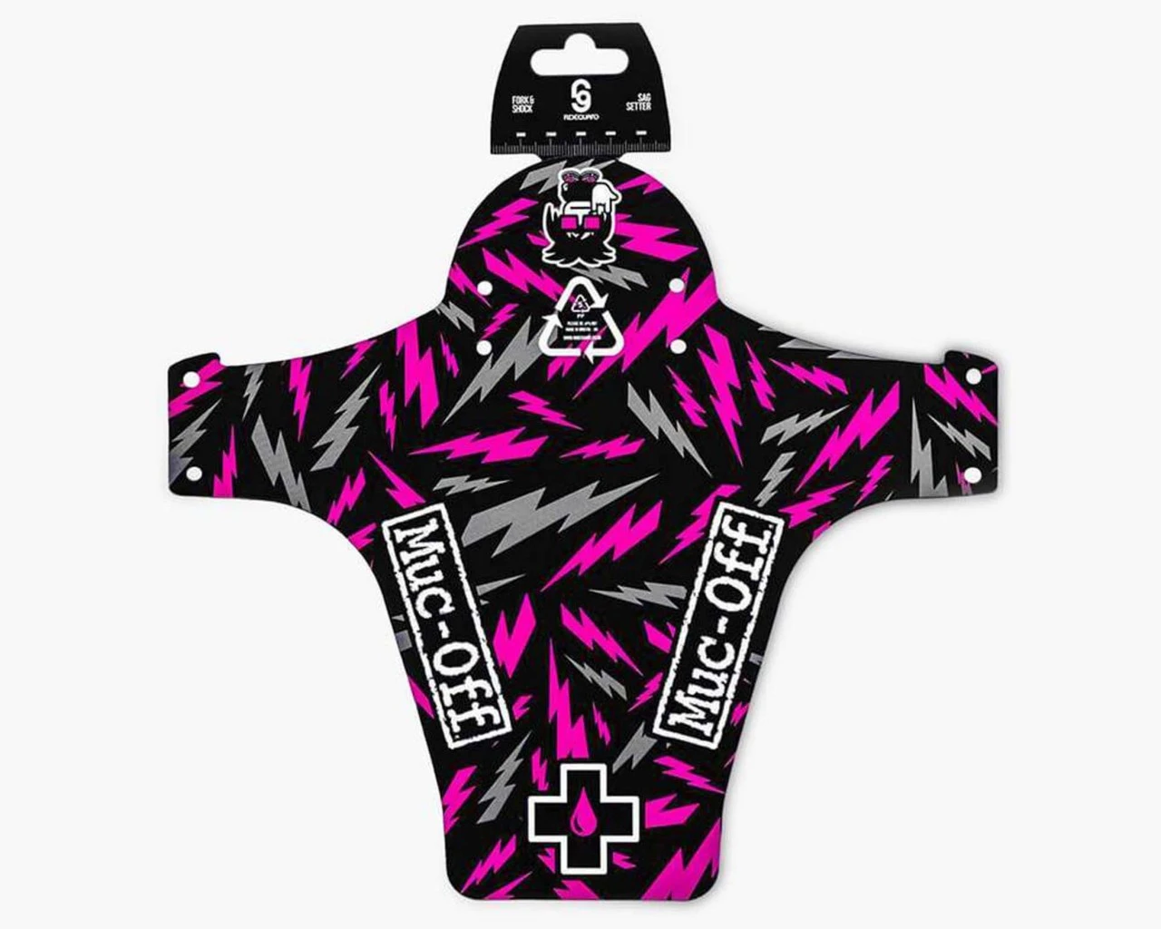 Muc-Off Ride Guard Front - Mini-Schutzblech | Bolt Pink