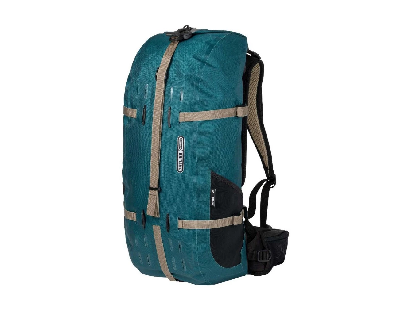 Ortlieb Atrack 25 Liter Wasserdichter Rucksack PVC Frei | Petrol 3 Ortlieb Atrack 25 Liter Wasserdichter Rucksack PVC Frei | Petrol