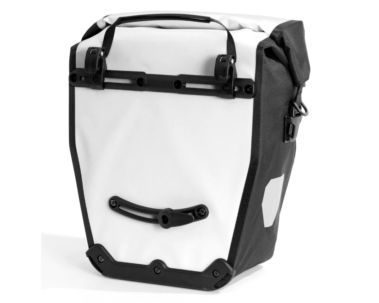 Ortlieb Back-Roller City QL1 Wasserdichte Fahrradtaschen (Paar) | Weiß-schwarz – Bild 2