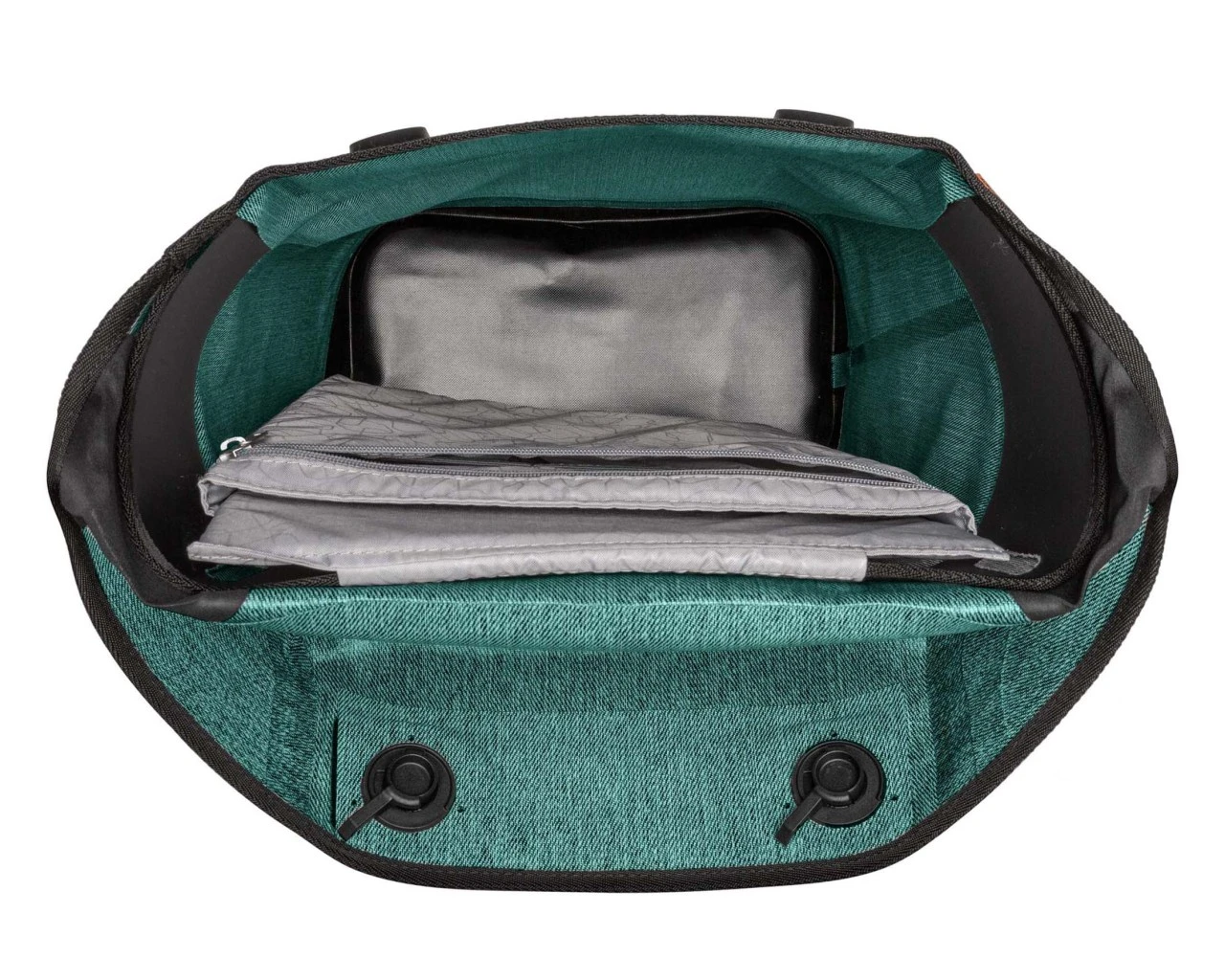 Ortlieb Soulo - 25 Liter Wasserdichter Fahrradrucksack PVC-frei | Cascade – Bild 7