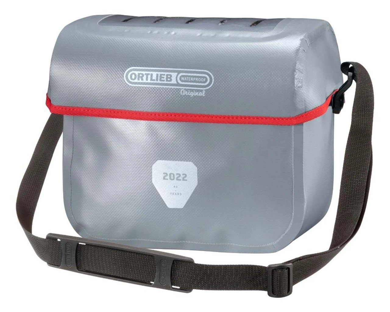 Ortlieb Ultimate Original 40 Jahre Special Edition - 7 Liter Lenkertasche | Alu Grey