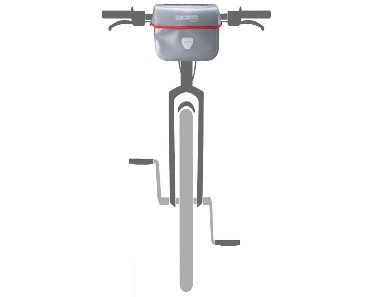 Ortlieb Ultimate Original 40 Jahre Special Edition - 7 Liter Lenkertasche | Alu Grey – Bild 6