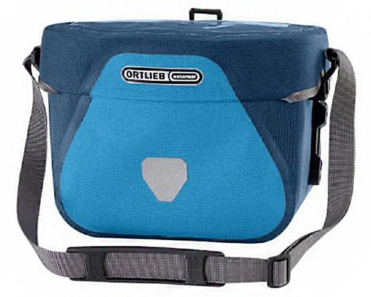 Ortlieb Ultimate Six Plus - 6.5 Liter Wasserdichte Lenkertasche Ohne Halterung PVC-frei | Dusk Blue-