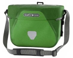 Ortlieb Ultimate Six Plus - 6.5 Liter Wasserdichte Lenkertasche Ohne Halterung PVC-frei | Kiwi-moss