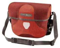 Ortlieb Ultimate Six Plus 7 Liter Wasserdichte Fahrrad-Lenkertasche PVC-frei | Salsa-dark Chili
