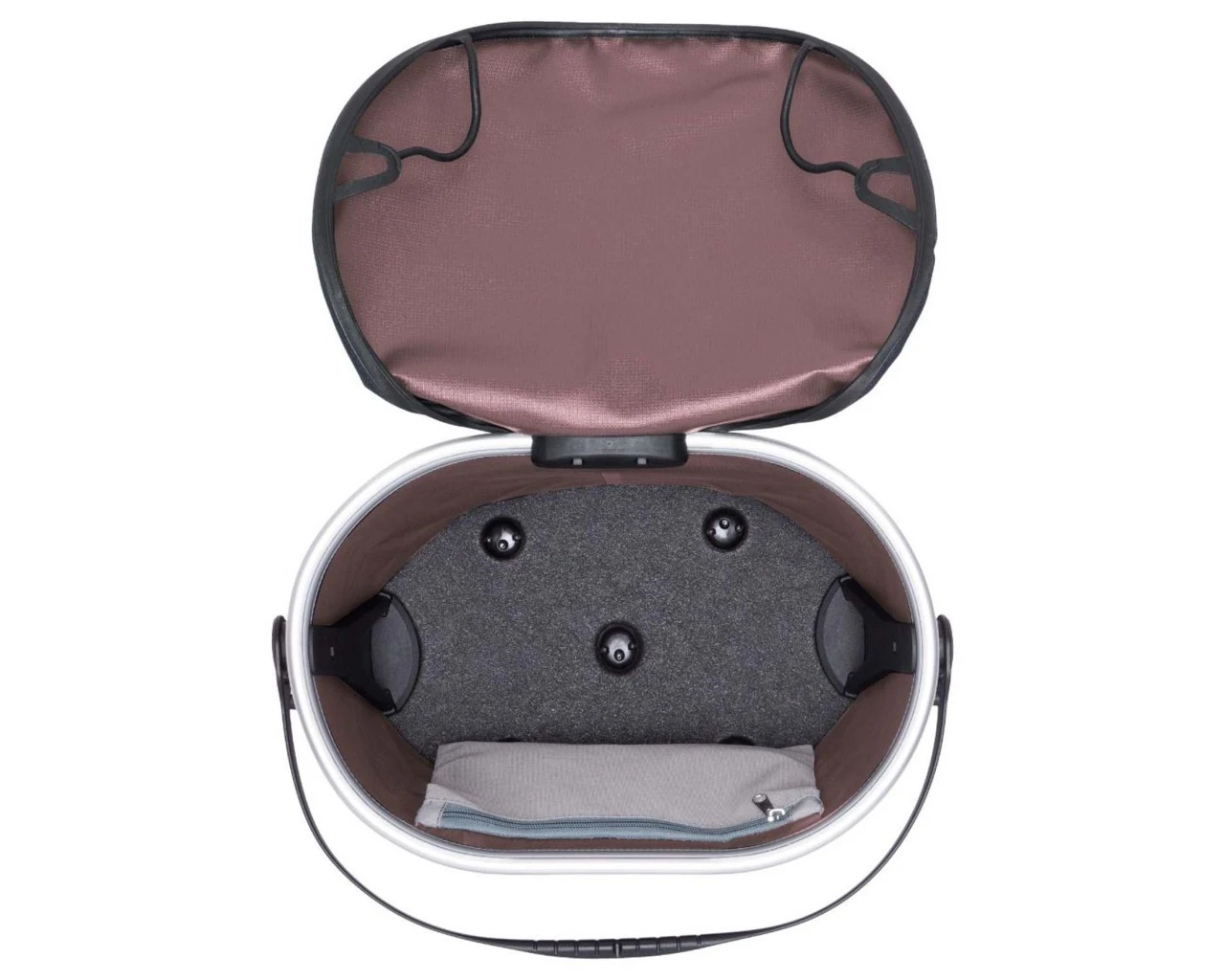 Ortlieb Up-Town Urban Wasserdichter Fahrradkorb Ohne Lenkerhalter PVC-frei | Ash Rose 6 Ortlieb Up-Town Urban Wasserdichter Fahrradkorb Ohne Lenkerhalter PVC-frei | Ash Rose – Bild 4