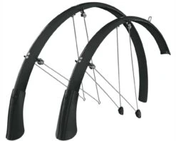 SKS Longboard 35 28 Zoll Schutzblechset | Schwarz-sonderedition