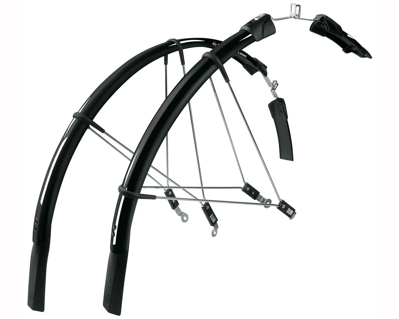 SKS Raceblade Long Schutzblechset 28 Zoll | Schwarz 3 SKS Raceblade Long Schutzblechset 28 Zoll | Schwarz