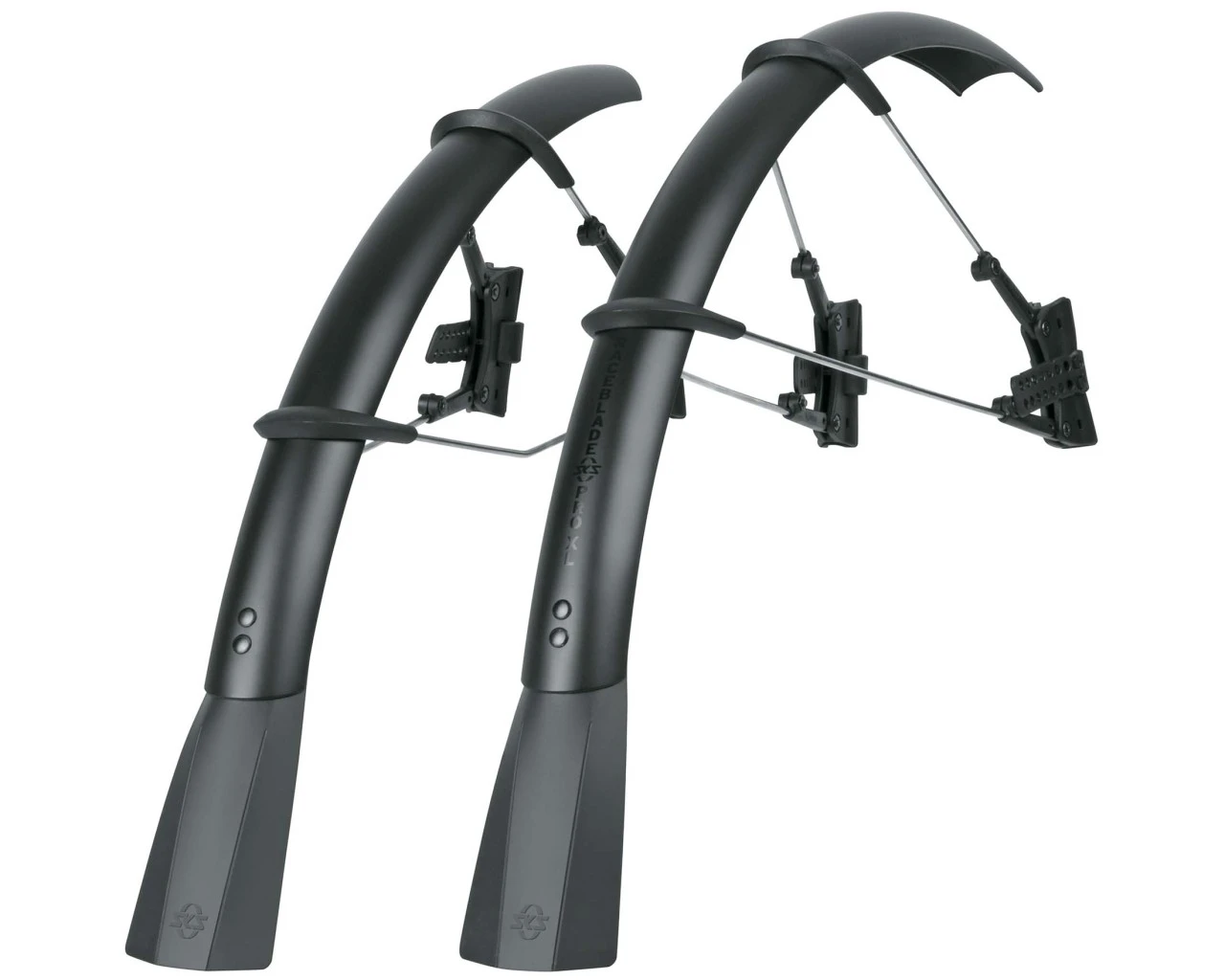 SKS Raceblade Pro XL Schutzblechset Für Gravel | Schwarz Matt