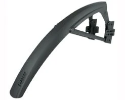 SKS S-Board VR Schutzblech Für Rennräder, Cyclocrosser, Hybrid- Und Gravelbikes 28 Zoll | Schwarz