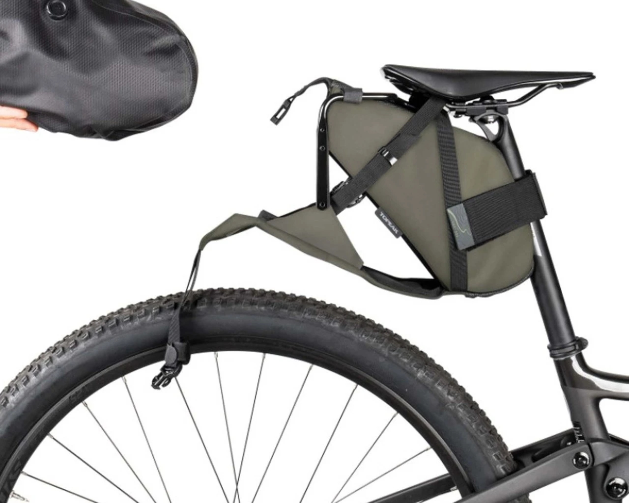 Topeak Backloader X 10l - Satteltasche | Green 7 Topeak Backloader X 10l - Satteltasche | Green – Bild 5