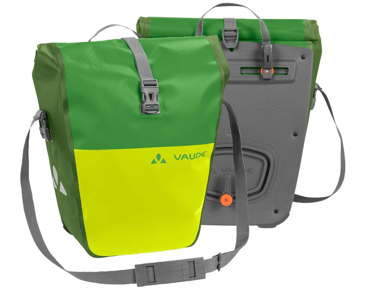 Vaude Aqua Back Color Wasserdichte Hinterradtaschen (Paar) - PVC-frei | Bright Green 3 Vaude Aqua Back Color Wasserdichte Hinterradtaschen (Paar) - PVC-frei | Bright Green